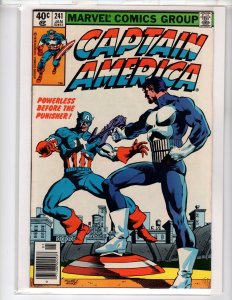 Captain America #241 Newsstand Edition (1979) - [476•ECA2]