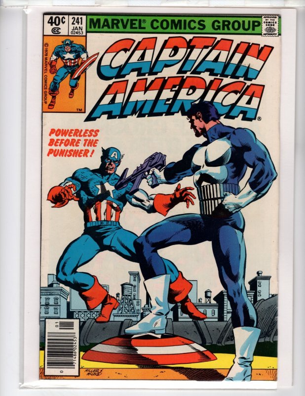 Captain America #241 Newsstand Edition (1979) - [476•ECA2]
