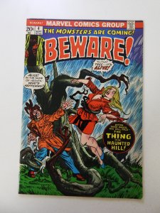 Beware! #4 (1973) VG/FN condition