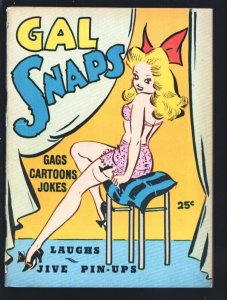 MAG: Gal Snaps 1940's-Gags-cartoons-jokes-pin-ups-jive-High grade-Sonja Henie...