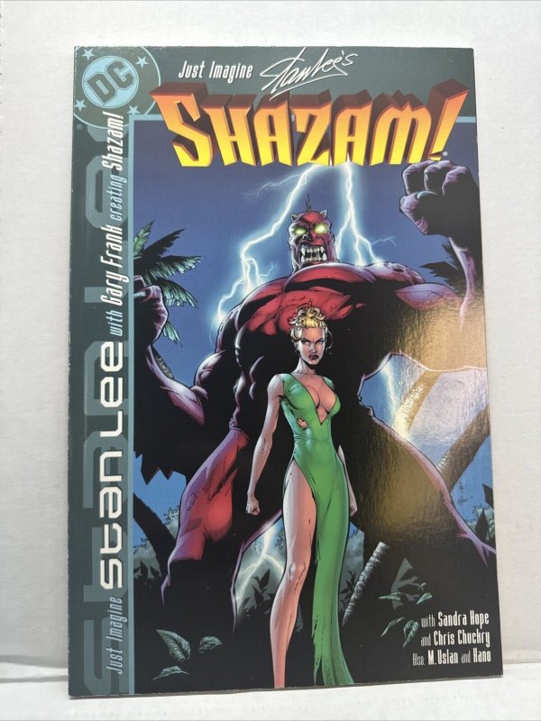 Just Imagine Stan Lee With Gary Frank Creating Shazam! #1 DC 2002 Comic Book