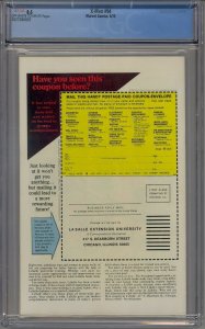 X-MEN #94 CGC 8.5 2ND NEW X-MEN 0007