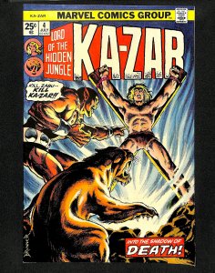 Ka-Zar #4 (1974)