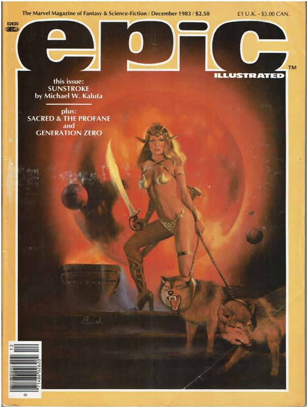 Epic Illustrated (1980 Magazine) #21 - 5.0 or Better