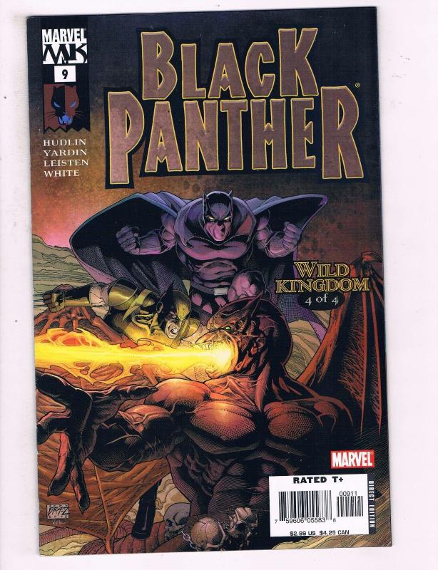 Black Panther # 9 VF 1st Print Marvel Knights Comic Book Avengers Storm J11