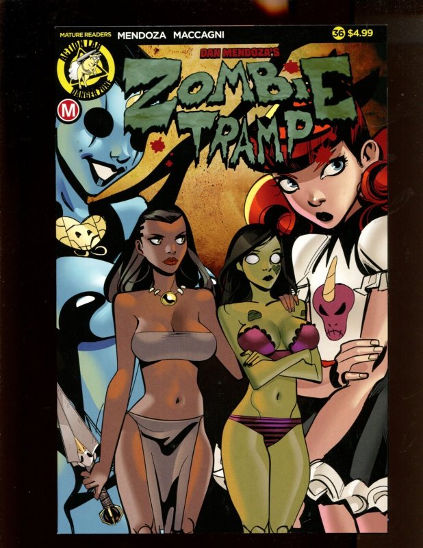 Zombie Tramp #36 - FIVE PIECE LOT/VARIOUS ARTISTS! (9.2) 2017
