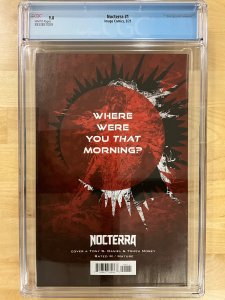 Nocterra #1 Cover FF (2021) CGC 9.8