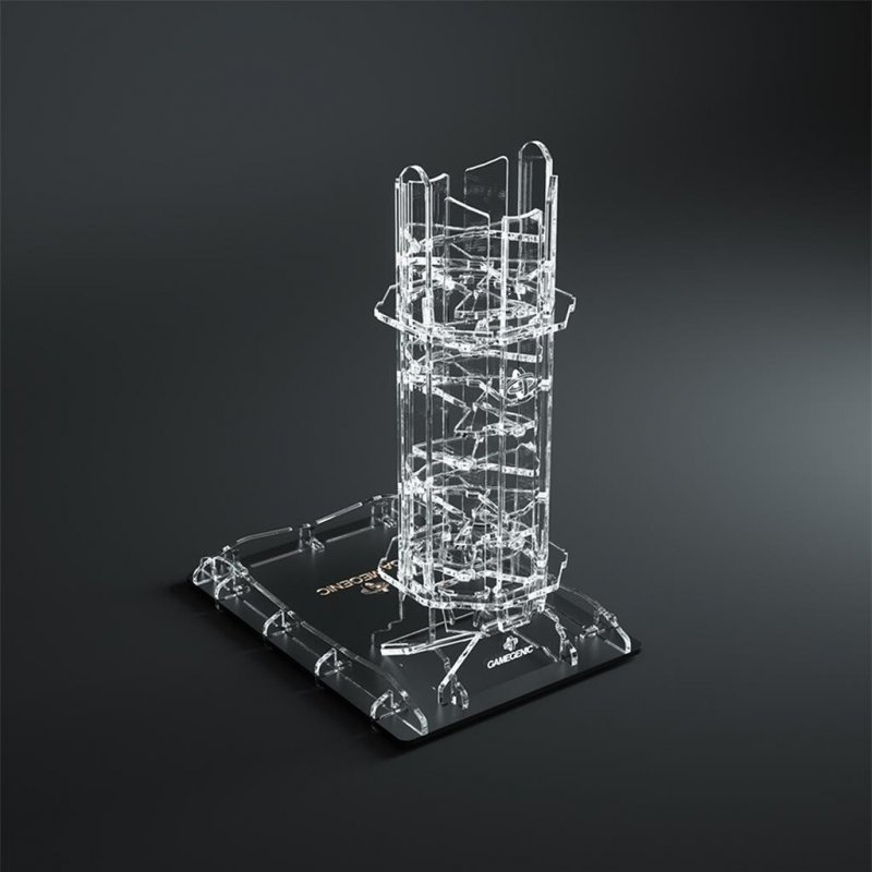 Crystal Twister Premium Dice Tower by Gamegenics