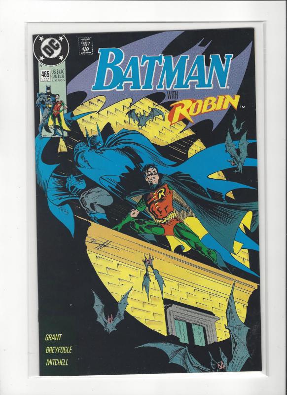 BATMAN #465  DC COMICS NM