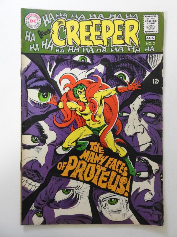 Beware the Creeper #2 (1968) GD Condition centerfold detached