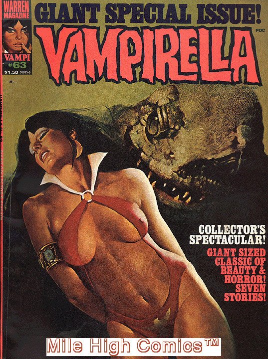 VAMPIRELLA  (MAGAZINE) (1969 Series) #63 Near Mint 