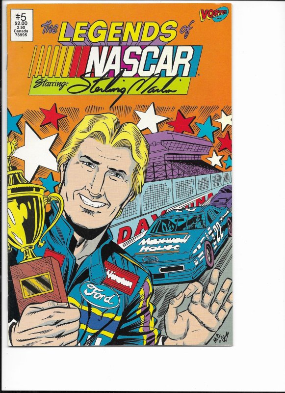 The Legends of Nascar #5 (featuring Sterling Martin) 1991