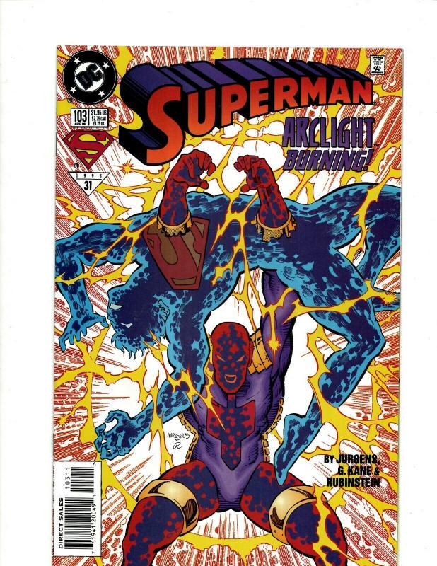 12 Superman DC Comics # 85 0 94 95 96 97 98 99 100 101 102 103 J408 