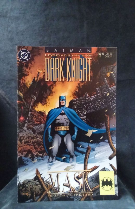 Batman: Legends of the Dark Knight #40 1992 DC Comics Comic Book