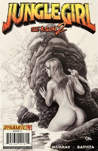 Jungle Girl Season 2 #4 Sketch Cover (2009) NM Condition