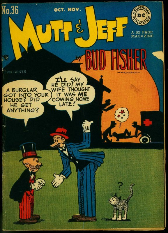 Mutt and Jeff #36 1948-Bud Fisher- DC Golden Age Comic VG/FN