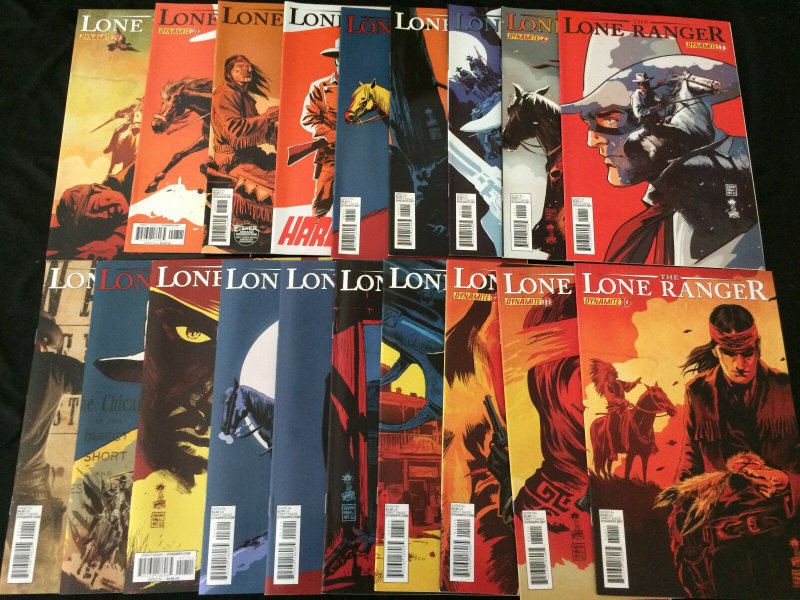 LONE RANGER Vol. 2(Dynami) #1-18, ANNUAL #1 VF to VFNM Condition