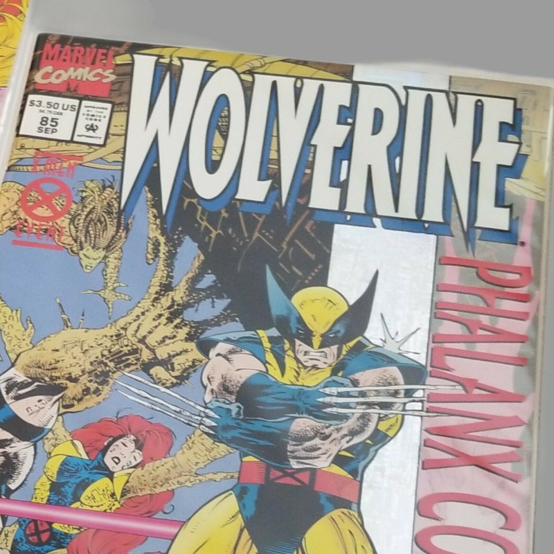 Lot Of 2 Wolverine Comics #84, 85 Adam WBER - Mark FARMER (Havasu Surplus)