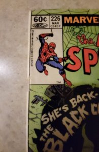 The Amazing Spider-Man #226  Newsstand (1982)