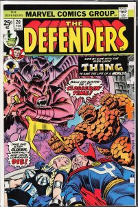 The Defenders #20 (1975) The Defenders