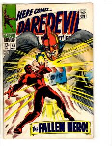 Daredevil # 40 FN Marvel Comic Book Avengers Spider-Man Hulk Iron Man CR45