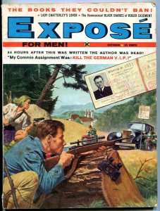 Expose Magazine 1959- Anna Marie Bauman- Arson VG