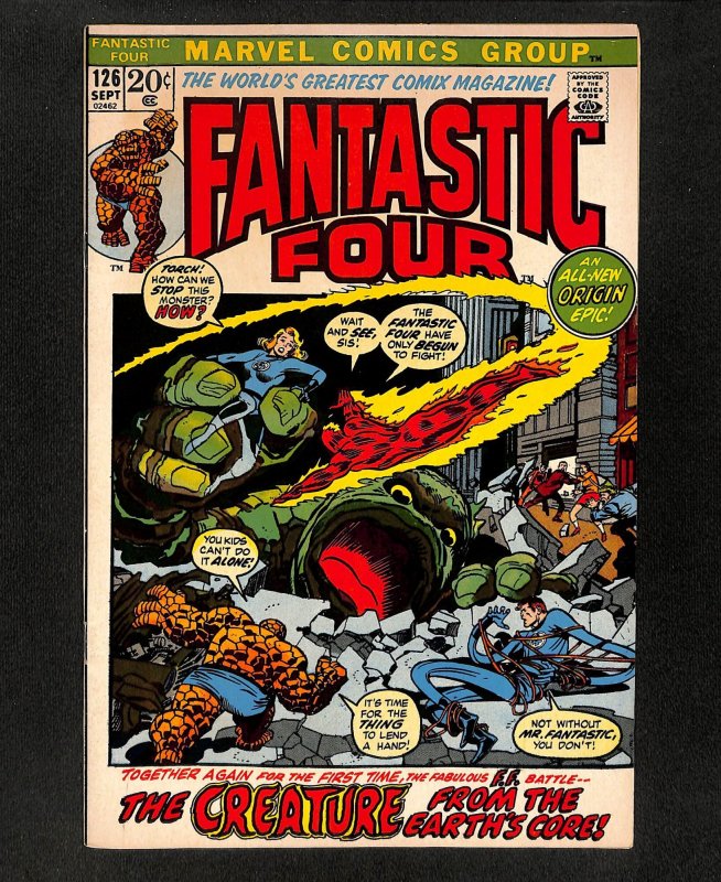 Fantastic Four #126 #1 Homage!