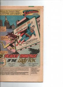 Action Comics #521 newsstand - 1st app Vixen - KEY - Superman -  1981 - (-VF)