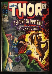 Thor #136 VG 4.0 1st Adult Lady Sif! Stan Lee! Jack Kirby Art!