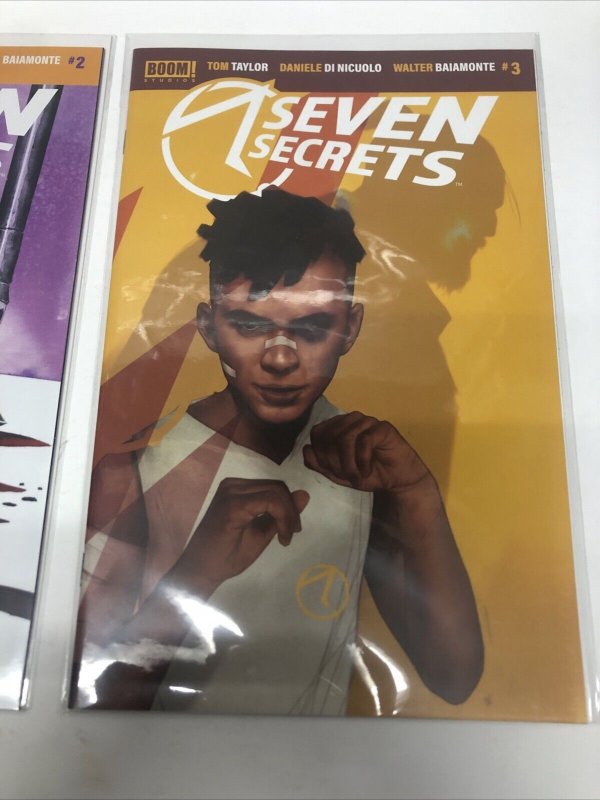 Seven Secrets (2020) Set #1-3 • Boom Studios • Tom Taylor • Daniele Nicuolo