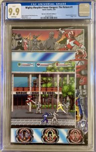 MIGHTY MORPHIN POWER RANGERS: THE RETURN #1 - MEGACON VIRGIN - CGC 9.9 MINT!