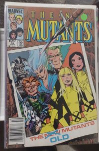NEW MUTANTS  # 32 1986  marvel DISNEY karma Bill Sienkiewicz cover NEWSTAND