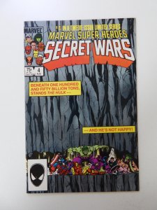 Marvel Super Heroes Secret Wars #4 (1984) VF/NM condition