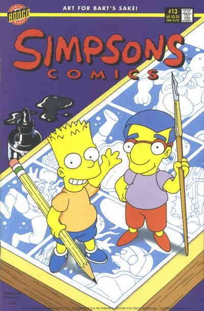 Simpsons Comics #13 (Newsstand) FN ; Bongo | Jimbo Jones' Wedgie Comics