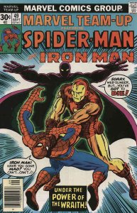 Marvel Team-Up #49 GD ; Marvel | low grade comic Spider-Man Iron Man