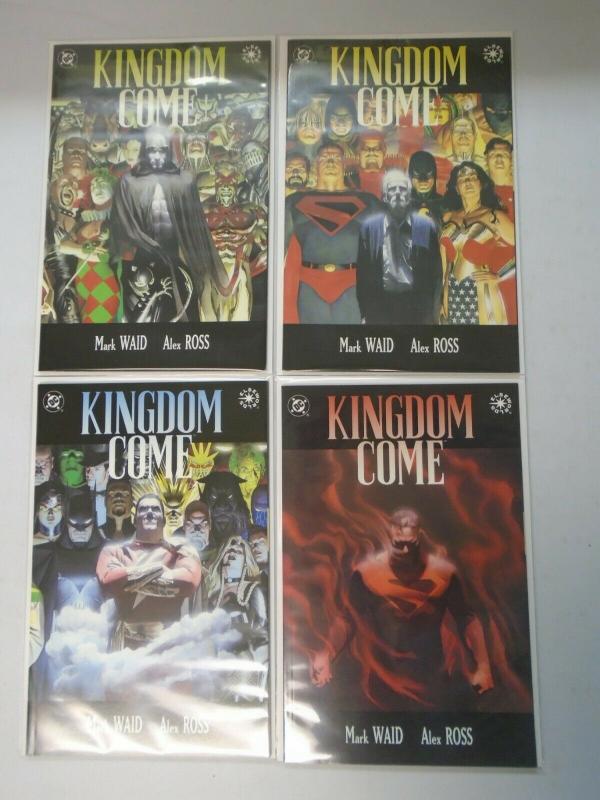 Kingdom Come set #1-4 7.0 FN/VF (1996)