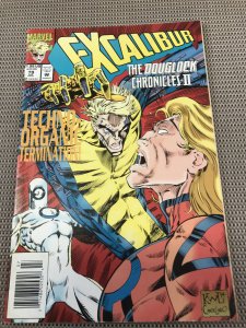 EXCALIBUR #79 Newsstand edition : Marvel comics July 1994 Fn+; Ken Lashley art