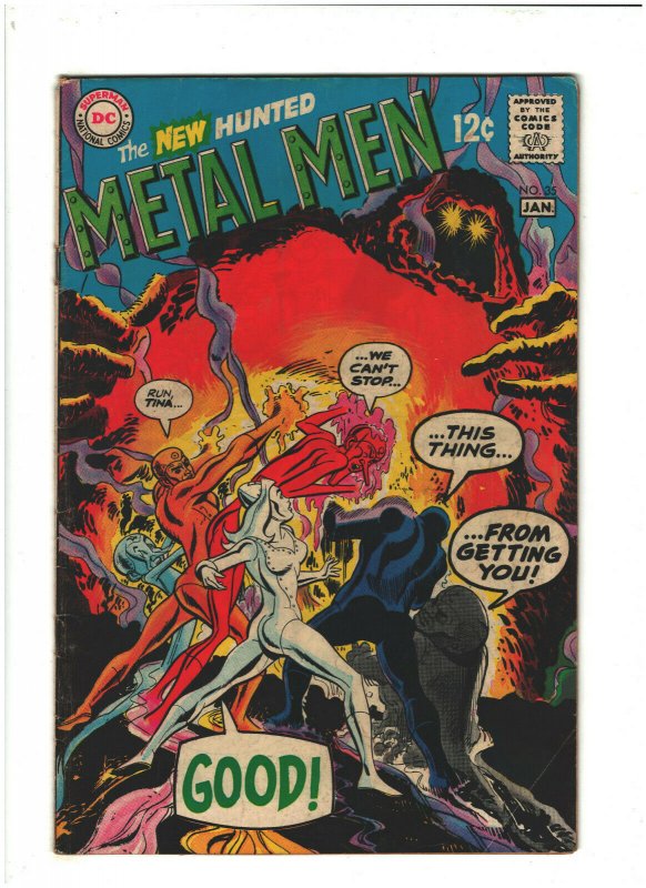 Metal Men #35 GD/VG 3.0 DC Comics Silver Age 1968