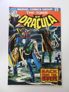 Tomb of Dracula #16 (1974) VF- condition date stamp back cover