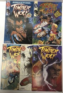 Timber Wolf (1992) #1 2 3 4 5 1-5 (VF/NM) Complete Set character from the Legion
