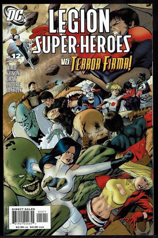 Lot of 12: Legion of Super-Heroes 1 2 3 4 5 6 7 8 9 10 11 12 (2005 DC) Mark Waid