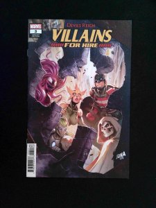 Devil's Reign Villains For Hire #3  Marvel Comics 2022 NM  Nakayama Variant