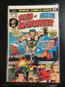 SUB-MARINER #60 (1972) **Super Bright, Colorful & Glossy!** (VF/VF+)