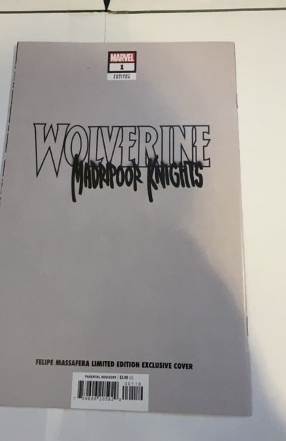 Wolverine: Madripoor Knights #1 Felipe Massafera Virgin