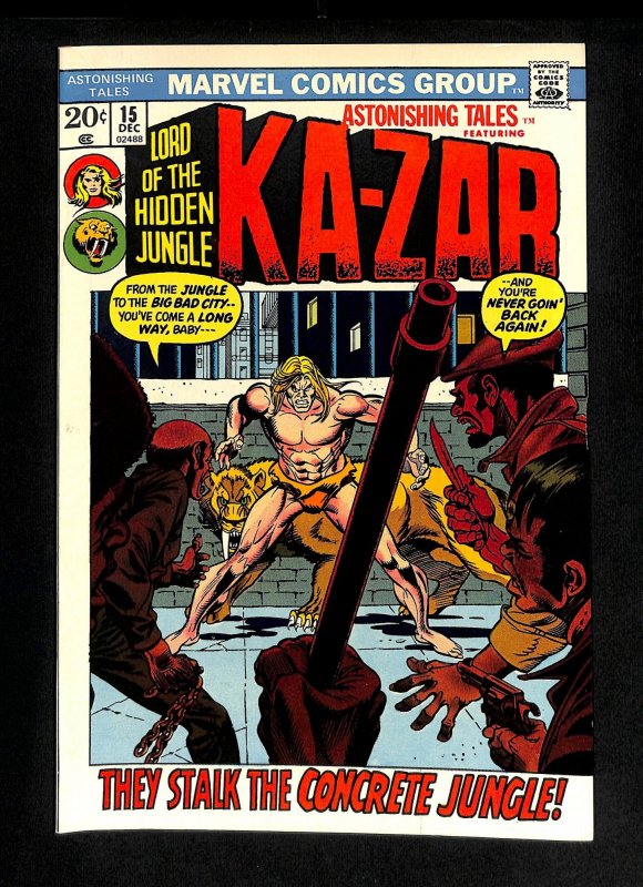 Astonishing Tales #15 Ka-Zar