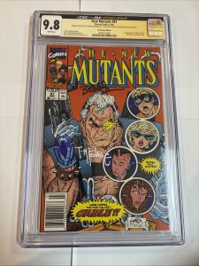 New Mutants (1990) # 87 (CGC 9.8  JSA 9.8) Sketch Mcfarlane + Wiacek • Newsstand