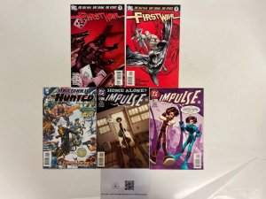 5 DC Comic Books Impulse # 25 26 + The Hunted # 1 +  Firstwave # 2 3 73 JS44