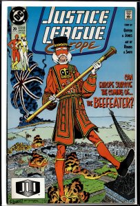 Justice League Europe #20 Direct Edition (1990)