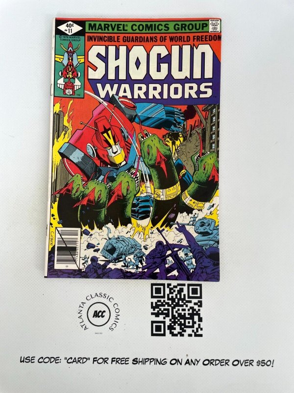 Shogun Warriors # 11 VF/NM Marvel Comic Book Guardians World Freedom 15 J890