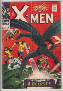 X-Men #24 (Sep-66) VG/FN Mid-Grade X-Men